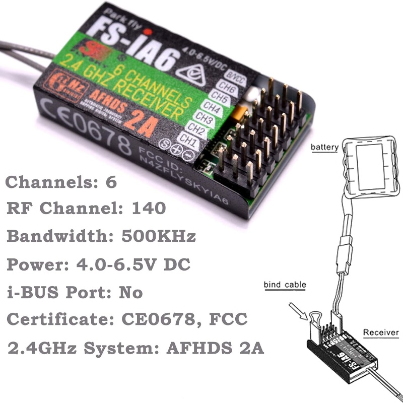플라이스카이 FS-IA6 수신기 6채널 듀얼 안테나 i - Fpv Drone Antenna 리뷰 및 가격