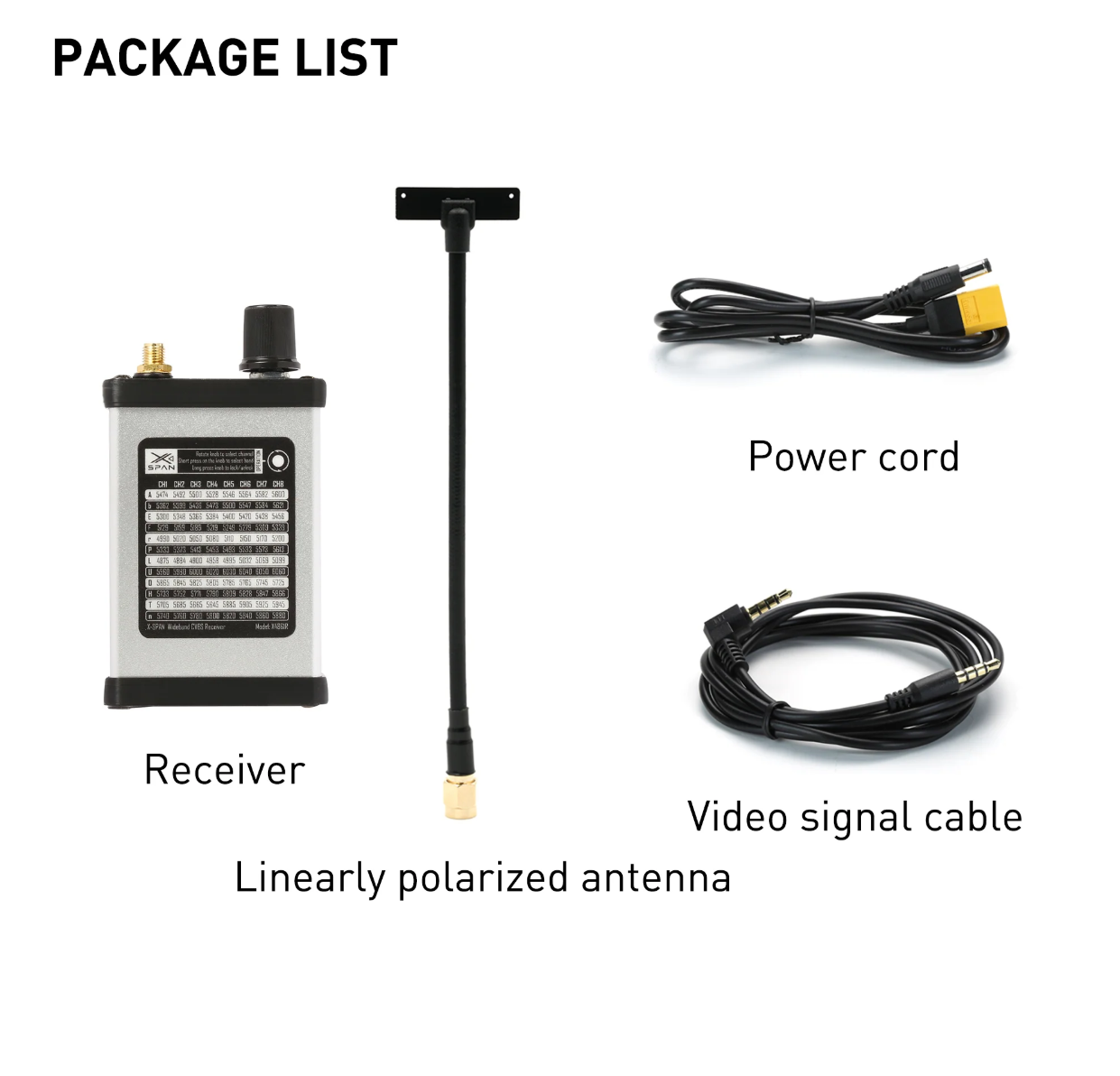RushFpv 6.1G-7.2G / 4.8G-6.1G  - Fpv Drone Receiver 리뷰 및 가격