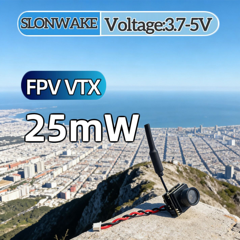 SLONWAKE FPV 25mW 전력 시뮬레이션 VTX - Fpv Drone Frame 리뷰 및 가격