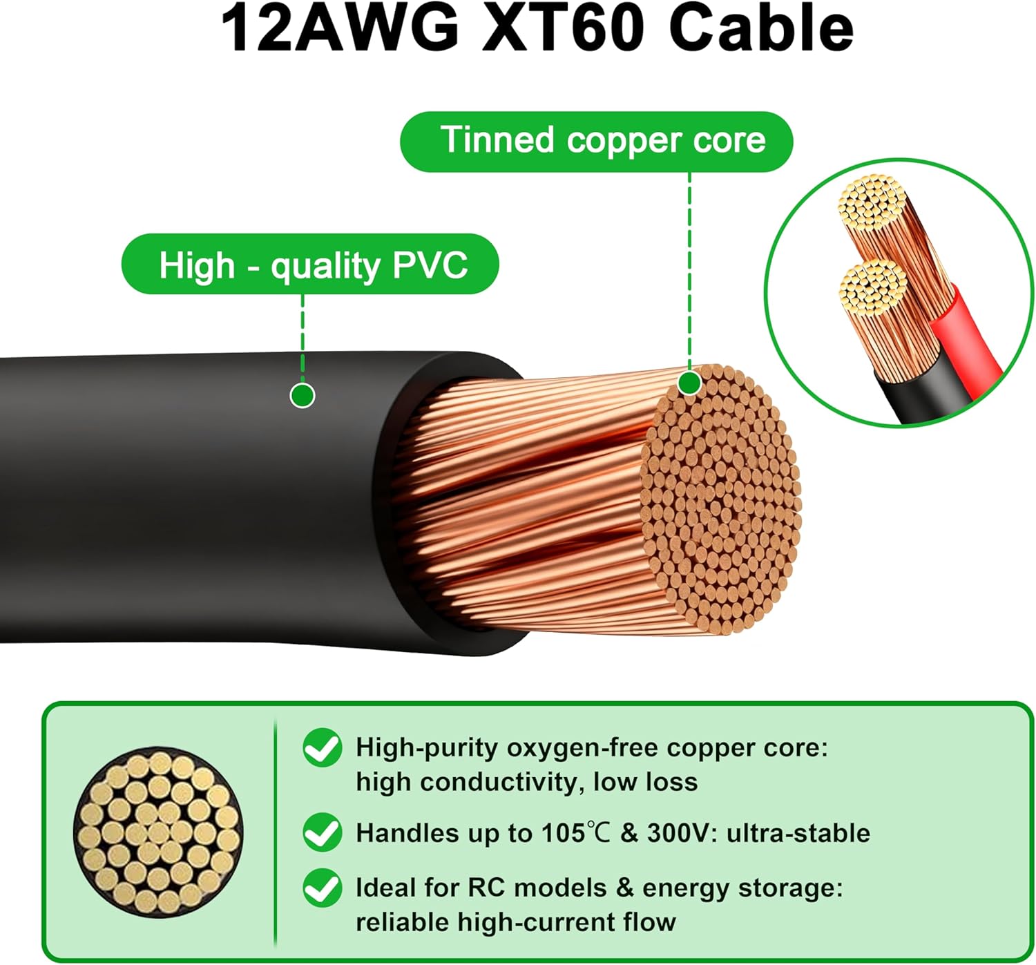 JMUYTOP 3FT 12AWG XT60 패널 마운트  - Fpv Drone Charger 리뷰 및 가격
