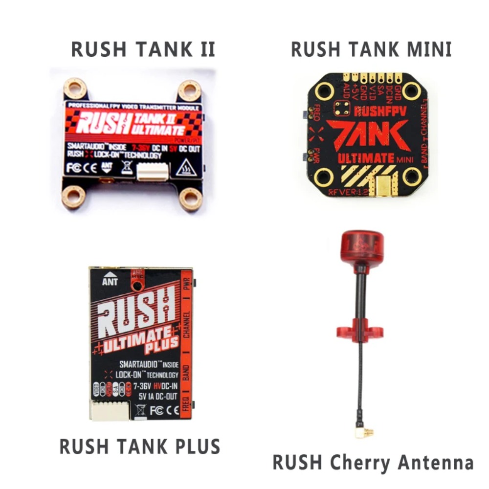 RUSH TANK Ultimate II/Mini/PLU - Fpv Drone Transmitter 리뷰 및 가격