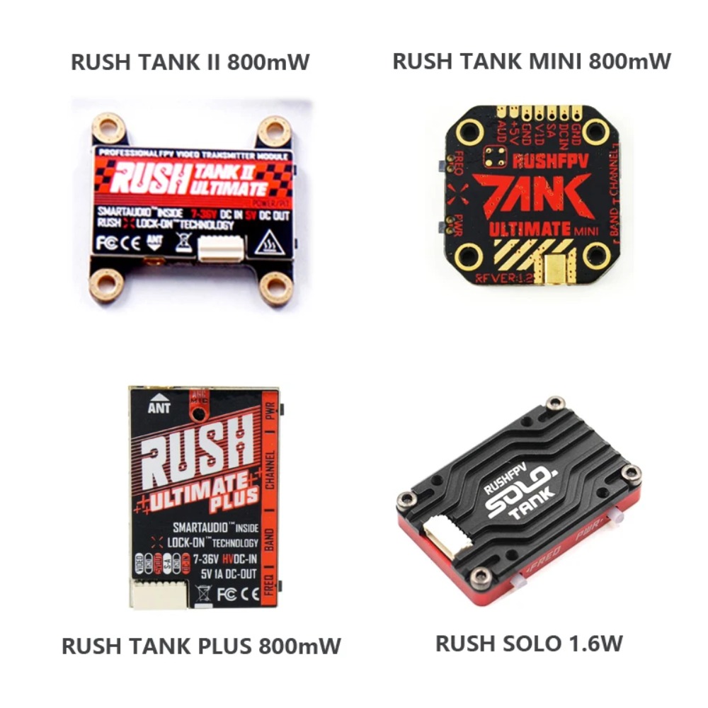 RUSH TANK Ultimate II/Mini/PLU - Fpv Drone Transmitter 리뷰 및 가격